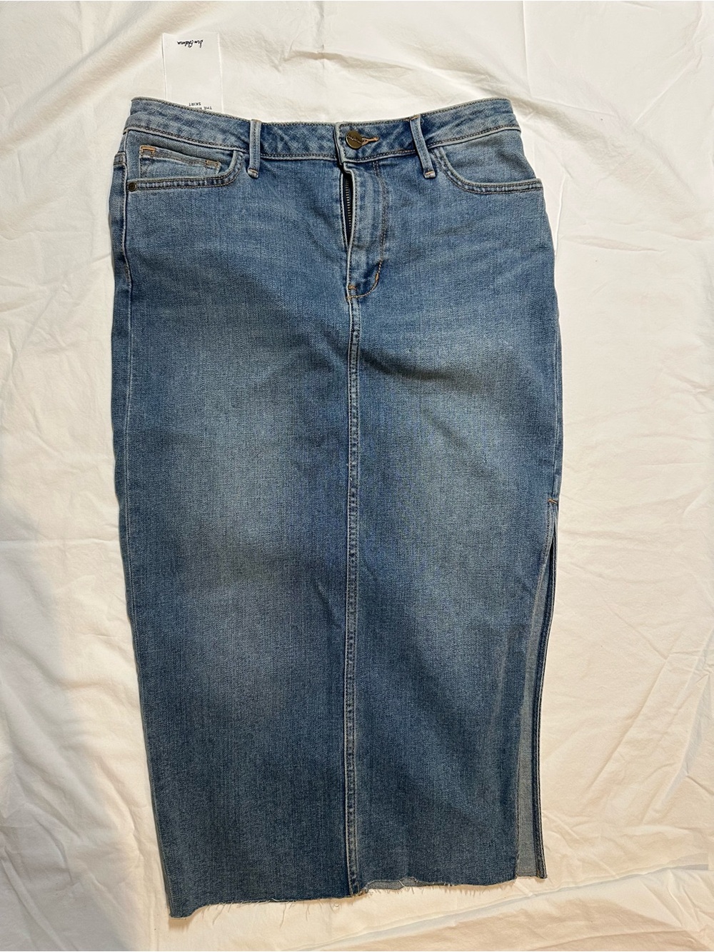 Sam Edelman Blue Denim Pencil Skirt size 27